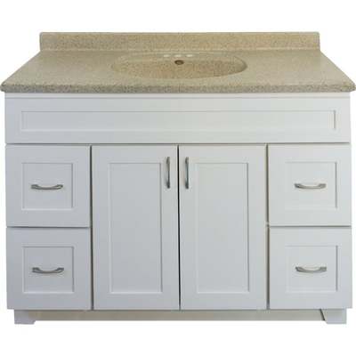 48" SHAKER RETRT VANITY