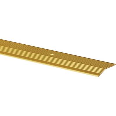 2X72" CARPET TRIM SAT BRASS