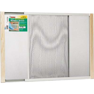 SCREEN ADJUSTABLE 18" WOOD 21-37