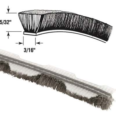 3/16x18' Felt Weatherstrip