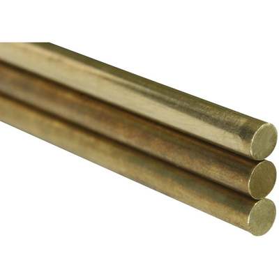 1/4X36 SOLID BRASS ROD