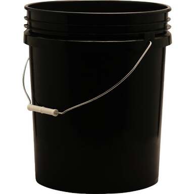 5GL BLK PLASTIC PAIL