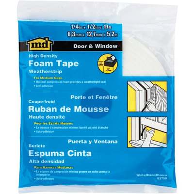 1/4X1/2"X17' FOAM TAPE