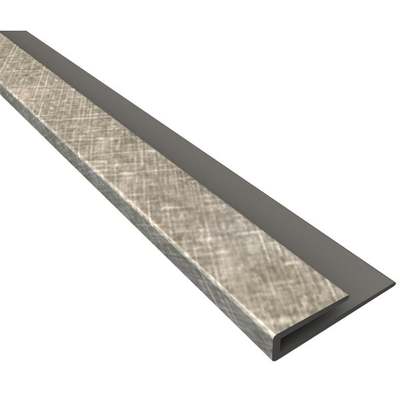 *EDGE J TRIM CH SILVER