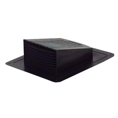 4"BLK PLST EXST ROOF CAP