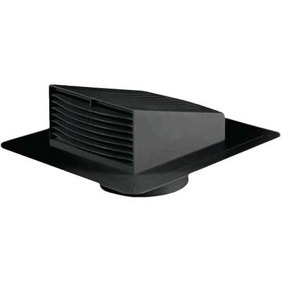 6"BLK PLST EXST ROOF CAP