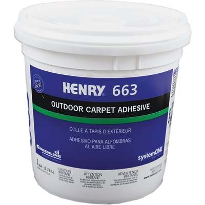 Henry Premium Outdoor Carpet Adhesive, Gallon