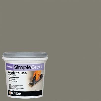 Custom Building Products Simplegrout Quart Natural Gray Sanded Tile Grout