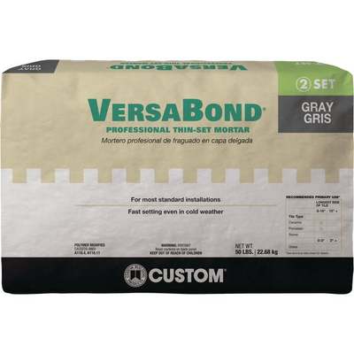 50LB GRY VERSBOND MORTAR