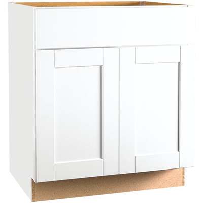 30" WHT BASE CABINET DISC