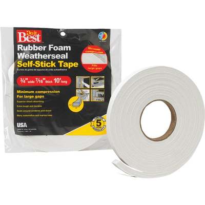 3/4x7/16x10' WEATHERSTRIP TAPE