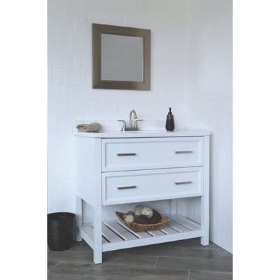 SORENTO 37X22 WHT VANITY