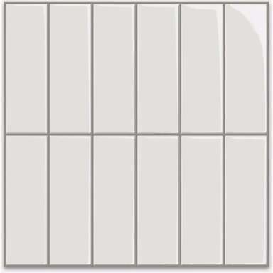 WHITE PEEL & STICK TILE (4 PK)