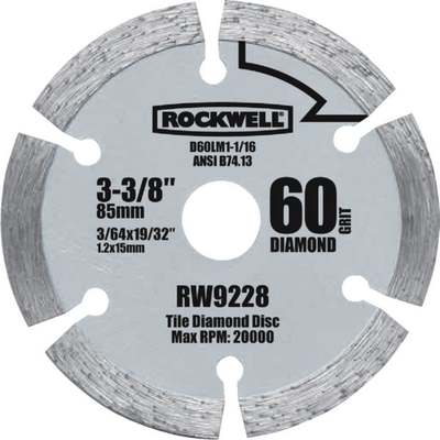 3-3/8" DIAMOND BLADE