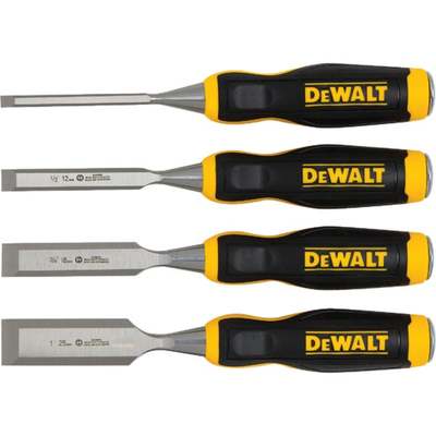 4PC SHORT WD CHISEL SET