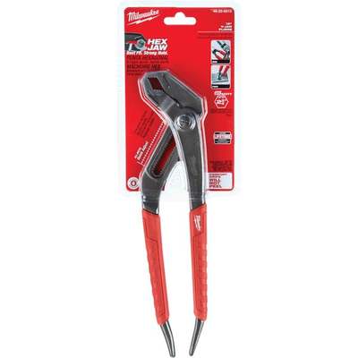 Milwaukee 12 In. Comfort Grip V-Jaw Groove Joint Pliers