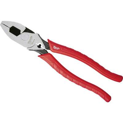 Milwaukee 9 In. 6-in-1 High-Leverage Linesman Pliers with Crimper