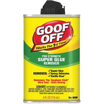 4OZ SUPER GLUE REMOVER