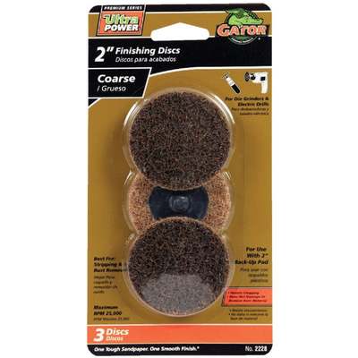 Gator Surface 2 In. Coarse Finishing Surface Conditioning Sanding Disc
