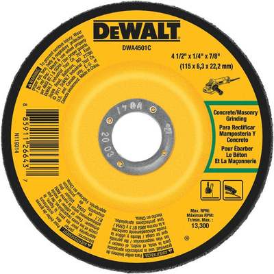 4-1/2x1/4x7/8 Masonry Blade