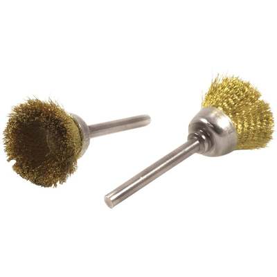 BRASS CUP BRUSH SET