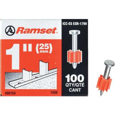 100PK 1" FASTENING PIN