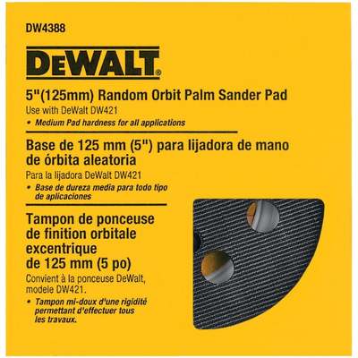 PAD SANDER 5" 8-HOLE 3 SCREWS