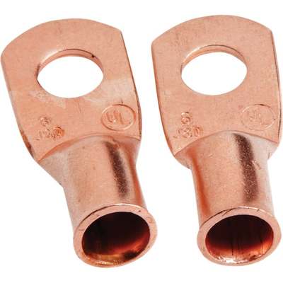 2PK #6X1/4" CABLE LUG