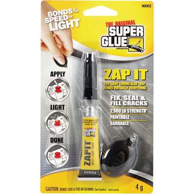 GLUE ZAP-IT CURING ADHESIVE