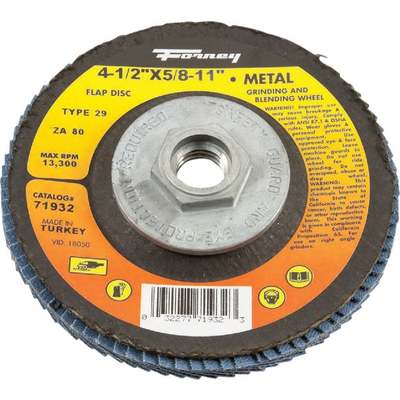 80GR BLUE ZIR FLAP DISC