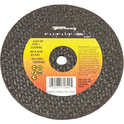 Cut Off Wheel 3x1/8x1/4
