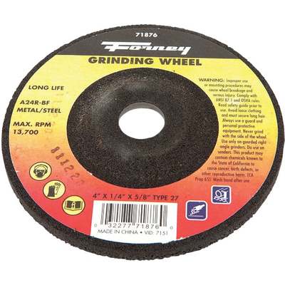 4" GRINDING WHEEL