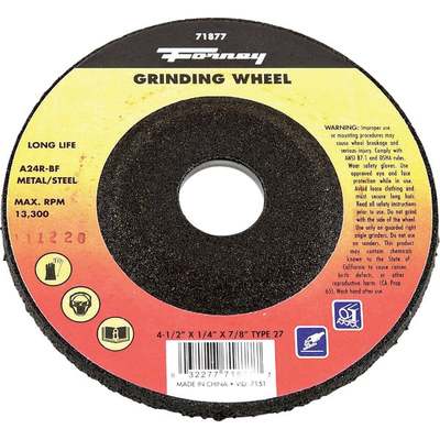 4-1/2" GRINDING WHEEL