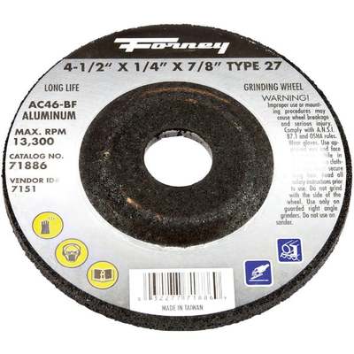 4-1/2" GRINDING WHEEL