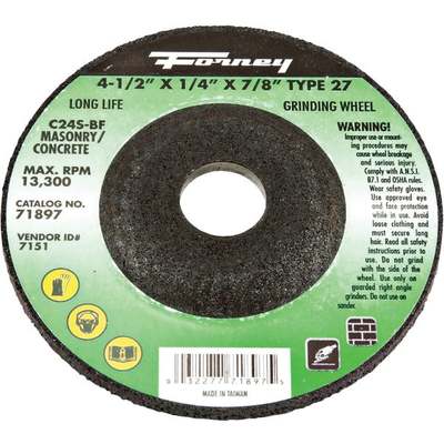 4-1/2" GRINDING WHEEL