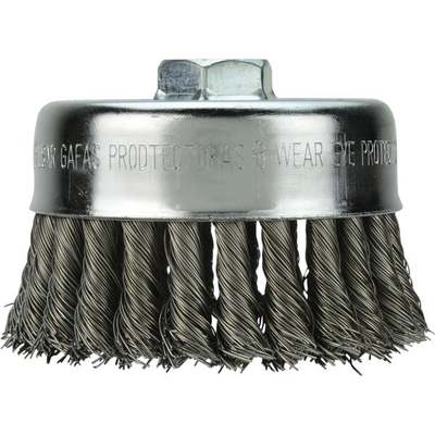 4" KNOT WIRE CUP BRUSH