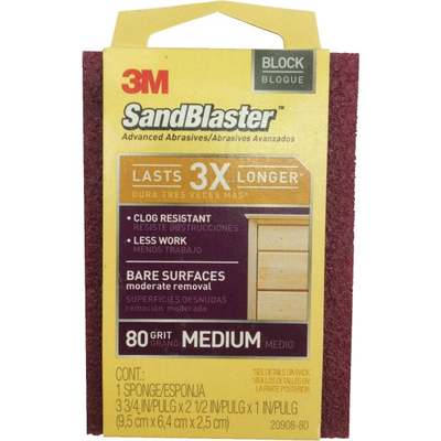 80G MED SANDING SPONGE