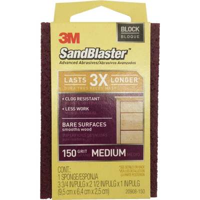 150GR BARE SAND SPONGE
