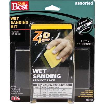 12PK WET SANDING KIT