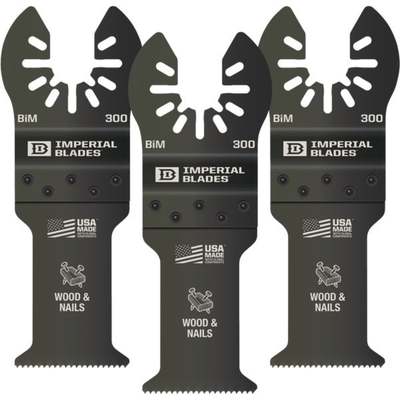 3PK 1-1/4" WD BIM BLADE