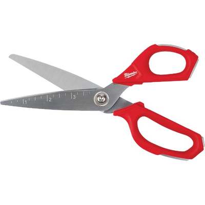 Milwaukee 9 In. Straight Jobsite Scissors