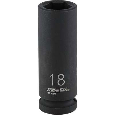 18MM 1/2DR DP IMP SOCKET