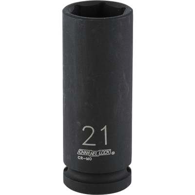 21MM 1/2DR DP IMP SOCKET