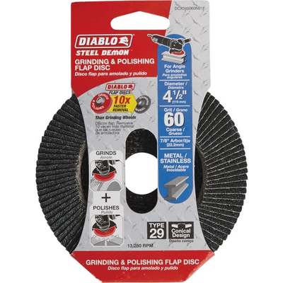 4-1/2" 60g Flap Disc