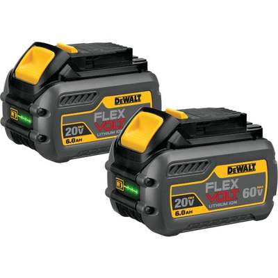 FLEXVOLT 2PK 6.0 BATTERY