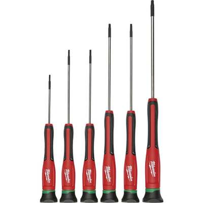 6PC TORX PREC DRIVER SET