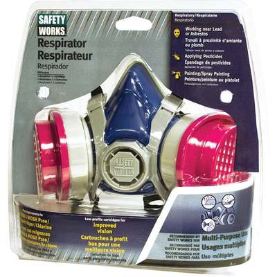 Safety Works OV/AG/P100 Multi-Purpose Respirator