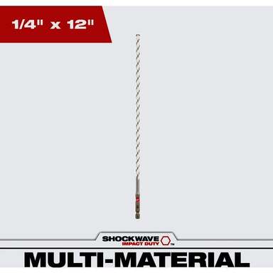 1/4X10X12 MLT DRILL BIT