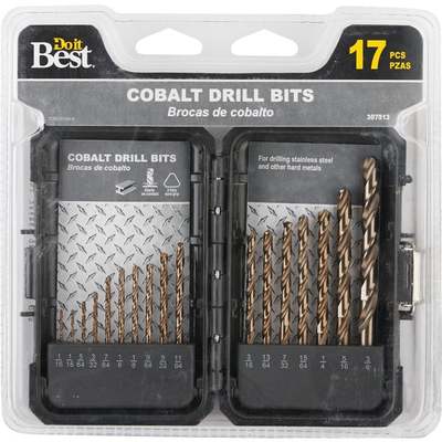 DRILL BITS COBALT 17PC