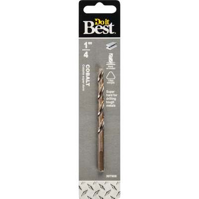 1/4" COBALT DRILL BIT